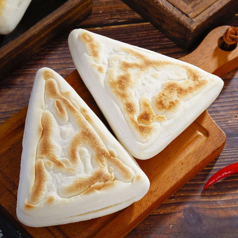 禾源三角饼电烤饼甘肃特产白吉饼夹菜肉饼早餐中式糕点