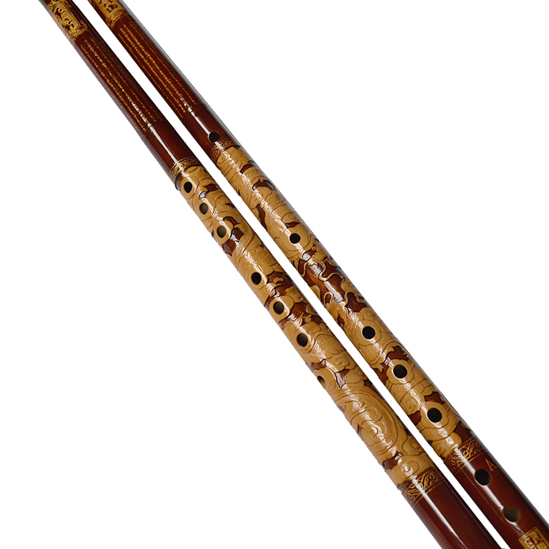 玉屏箫笛平箫系列浮雕款手工雕刻洞箫笛子专业演奏收藏箫笛套装