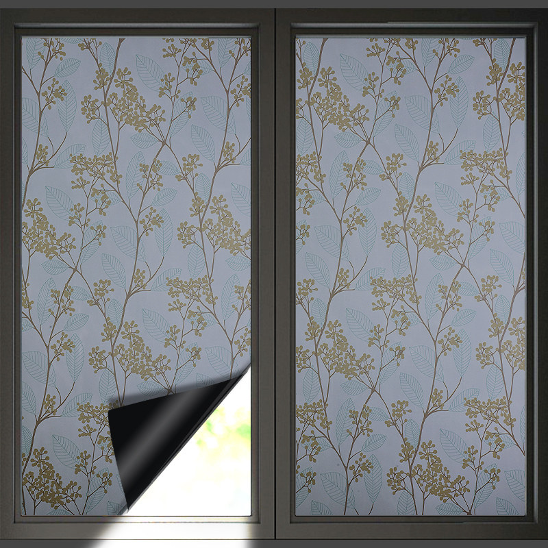 窗户遮光玻璃贴纸窥视走光不透光窗贴窗纸防晒瓷砖