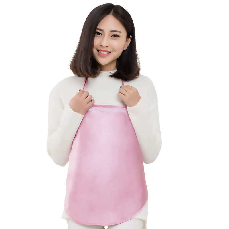 双层纤维防辐射孕妇装肚兜内穿护胎围裙衣服春夏防辐射肚兜