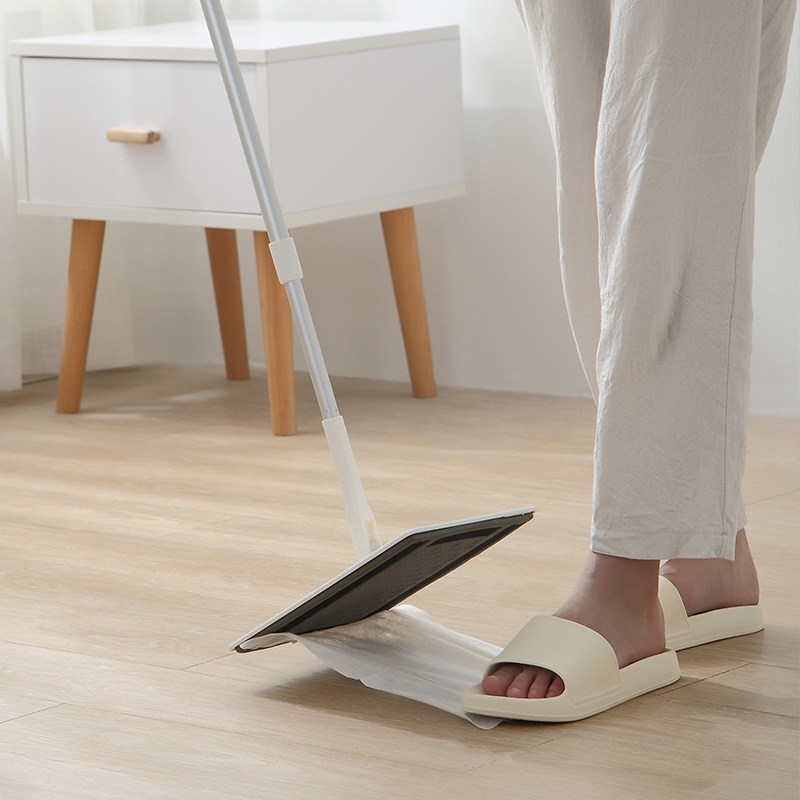 静电除尘吸尘家用平板拖把一次性无尘拖地纸布静电除尘拖把