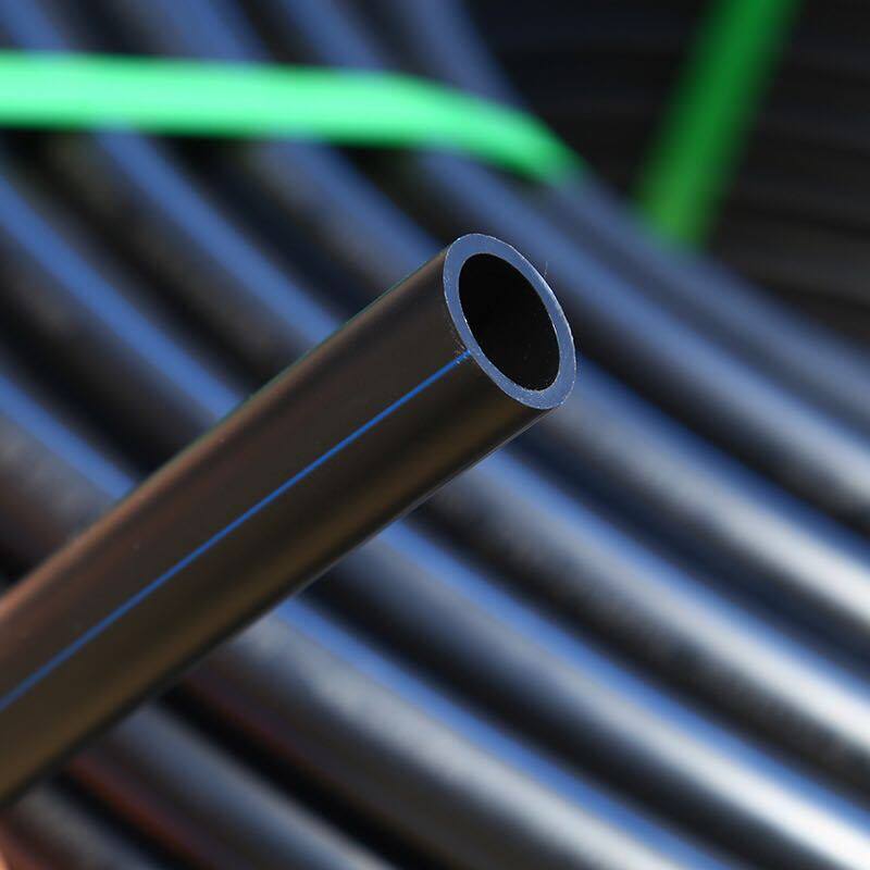 水管国标给水管自来硬管热熔一寸pe50盘全新pe管