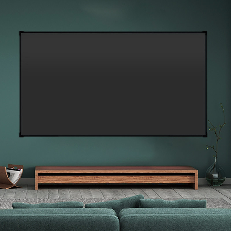 幕布投影英微晶幕光耀光激焦抗超短中长高清幕布