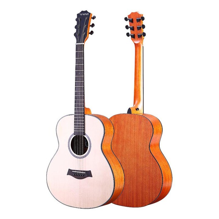 吉他日本totoro旅行36寸初学者学生圆角入门自学吉他-民谣吉他