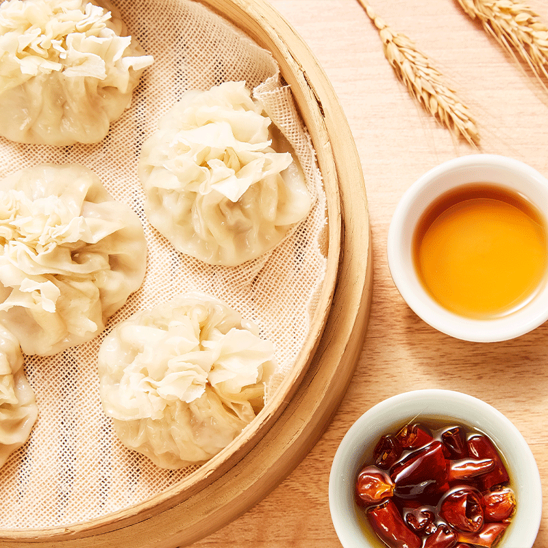 速冻烧麦清真牛肉烧麦羊肉烧麦480g3袋