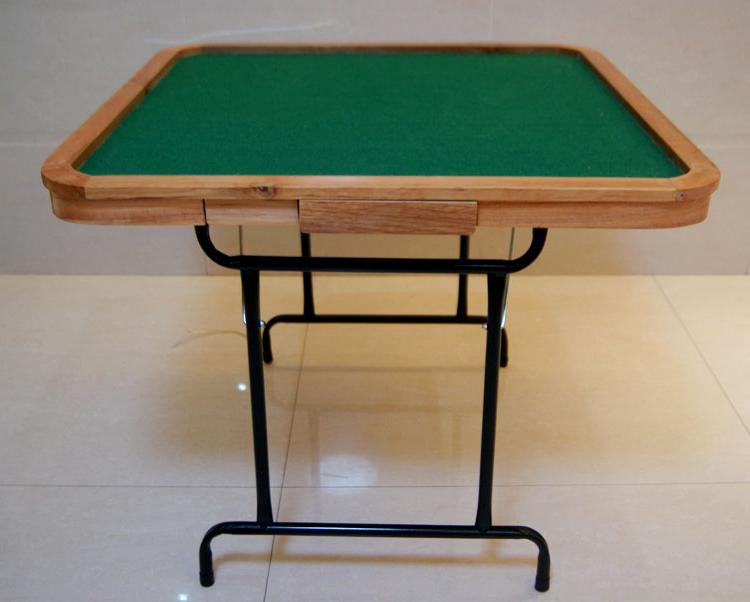 日本hg折叠麻将桌便携式简易棋牌牌桌实木象棋麻将桌