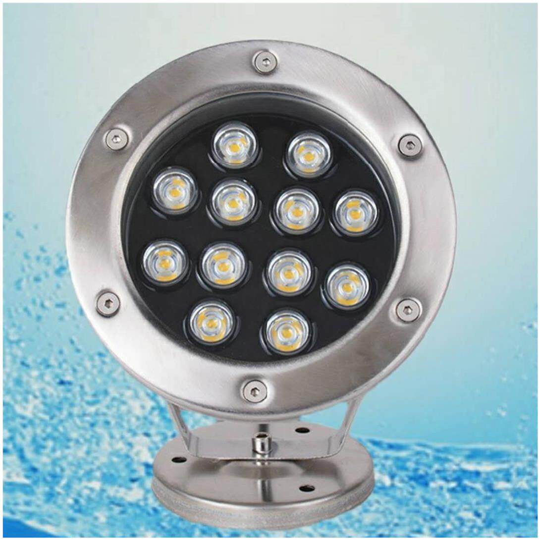 水底led防水鱼池水下射灯水池景观七彩喷泉其它灯具灯饰