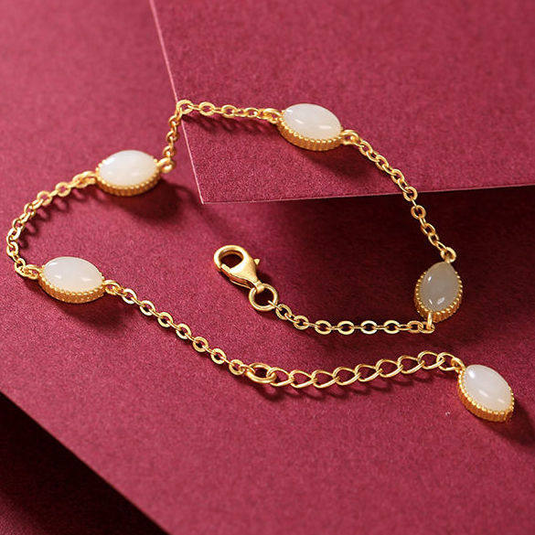 新款复古手链菱形女士经典百搭气质简约时尚手链