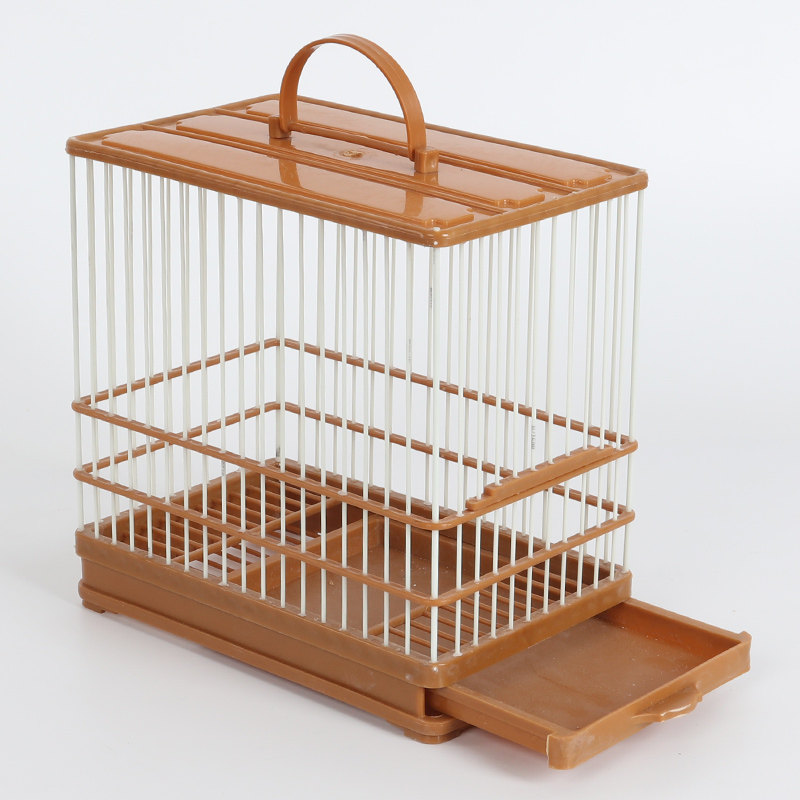 绣眼柳莺杂雀山雀笼板笼养笼澡笼贝黄雀方笼鸟笼