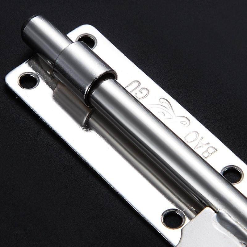 新卡扣头简易暗锁锁栓安全锁具插销复古老式明插销