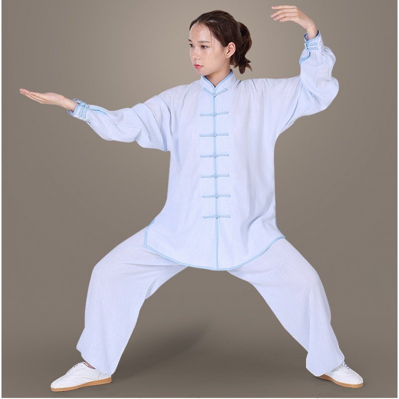 2021新款断码清仓太极服女春秋秋季太极拳练功民族服装