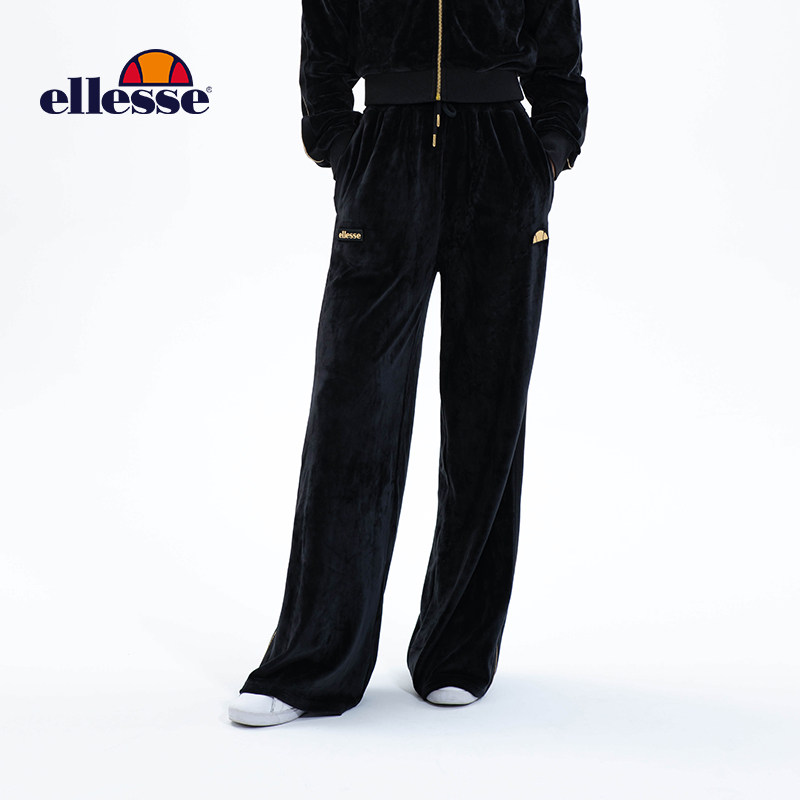 ellesse新款潮牌女士重金属感带外套sgh10622运动茄克