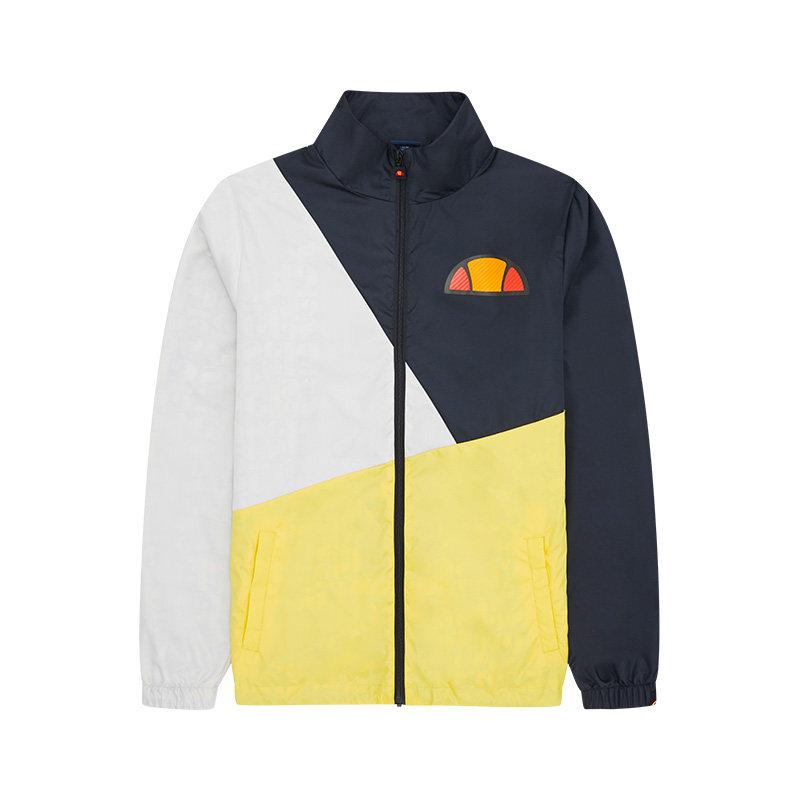 ellesse新款男士潮流运动拼接撞色外套shg09852运动茄克