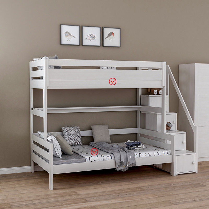 床上西西西米亚子母床多功能高低上下床母子双层高低