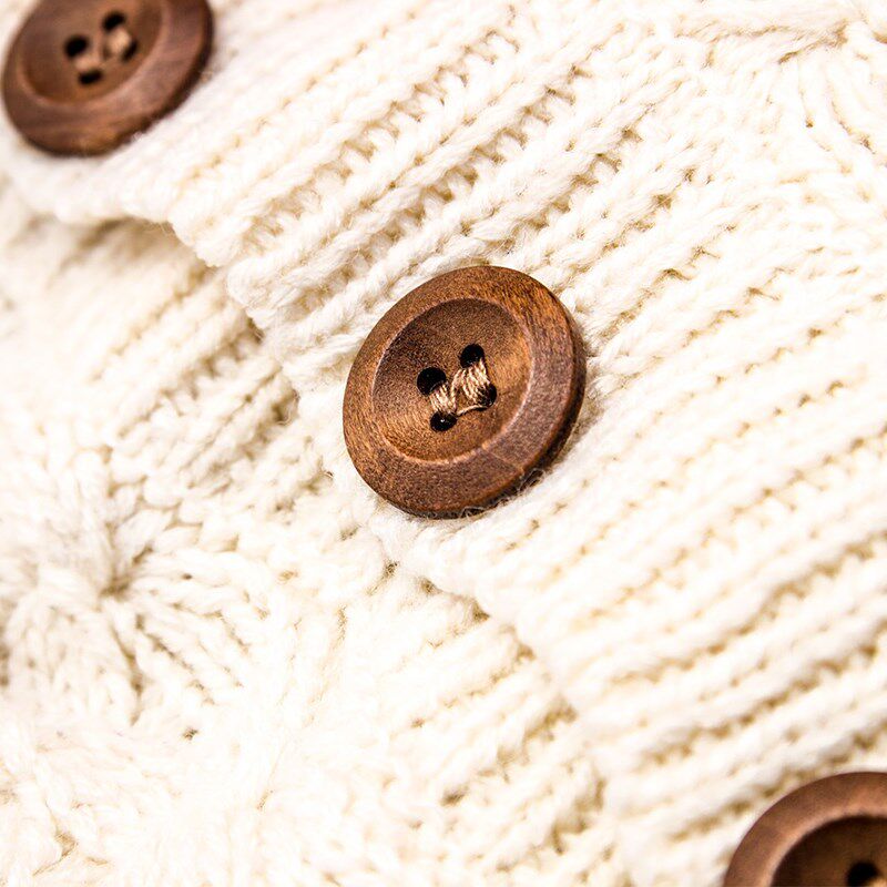 圆形木头纽扣衬衫毛衣大衣休闲服装扣子儿童宝宝衣服手工diy装饰