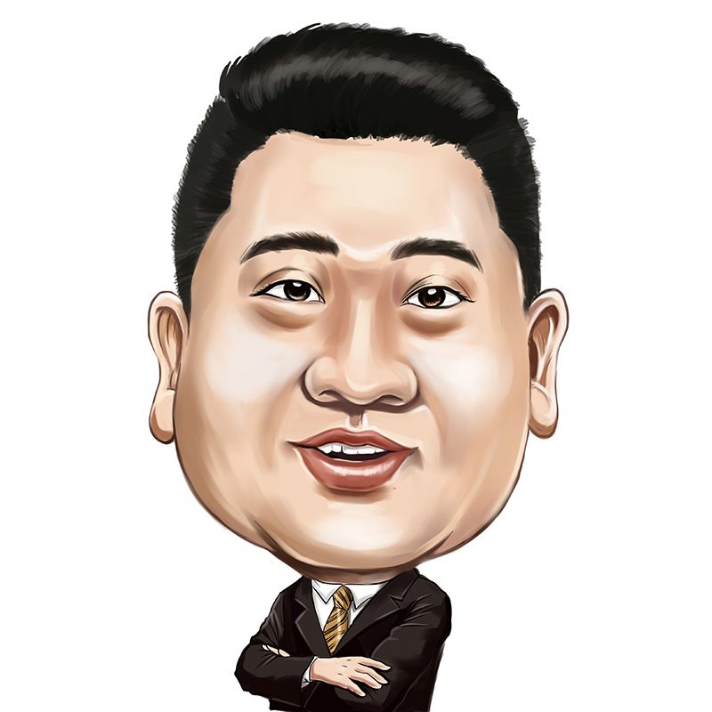 漫画头像设计手绘卡通肖像夸张动漫真人照片手绘真人漫画