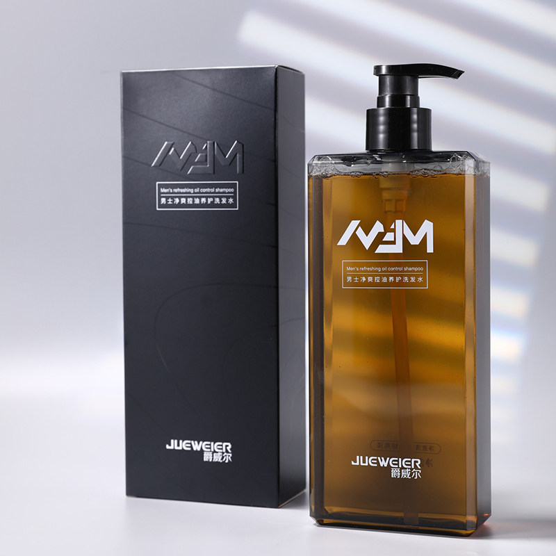 爵威尔男士控油洗发水柔顺亮泽爵维尔无硅油屑痒洗发