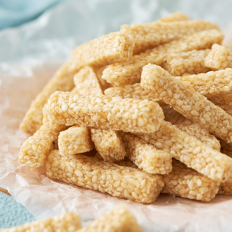 湖北武穴美雅麻条250g袋小吃零食特产糕点脆香白芝麻麻条点心美食