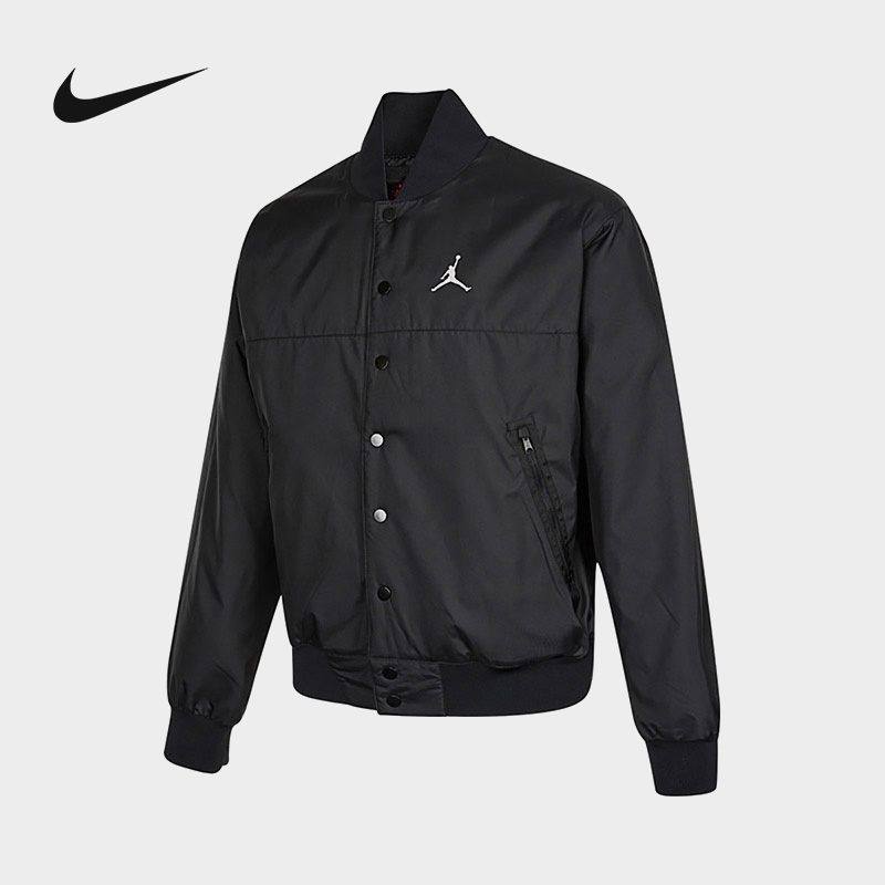 NIKE耐克外套男装2022秋季新款运动服jordan飞行员夹克DJ0878-010