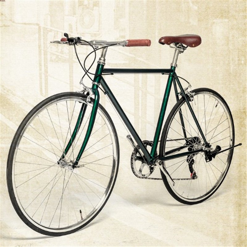 单车老年通勤老式车把加重传统怀旧自行自行车轻便车