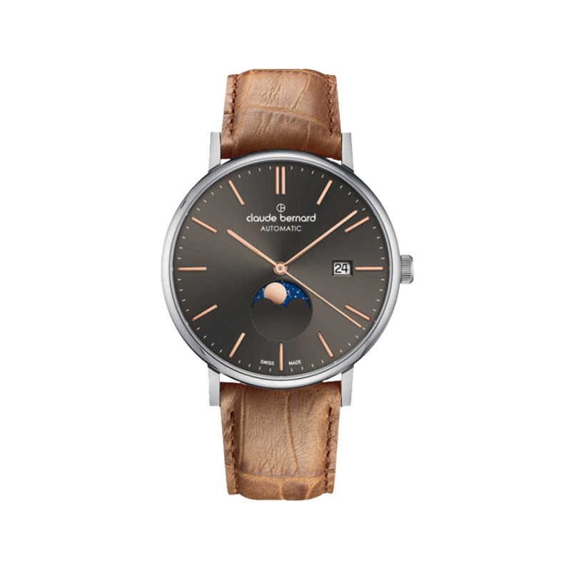 claudebernard歌贝纳瑞瑞士手表时尚真皮表带腕表瑞士腕表