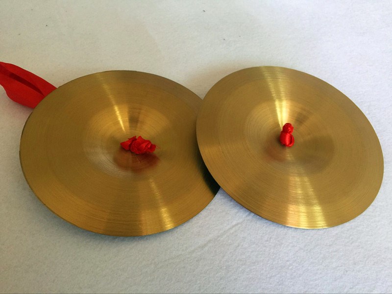 青铜大帽钹锣铜镲饶钹罗鼓乐器2440cm钹黑大头打击乐器