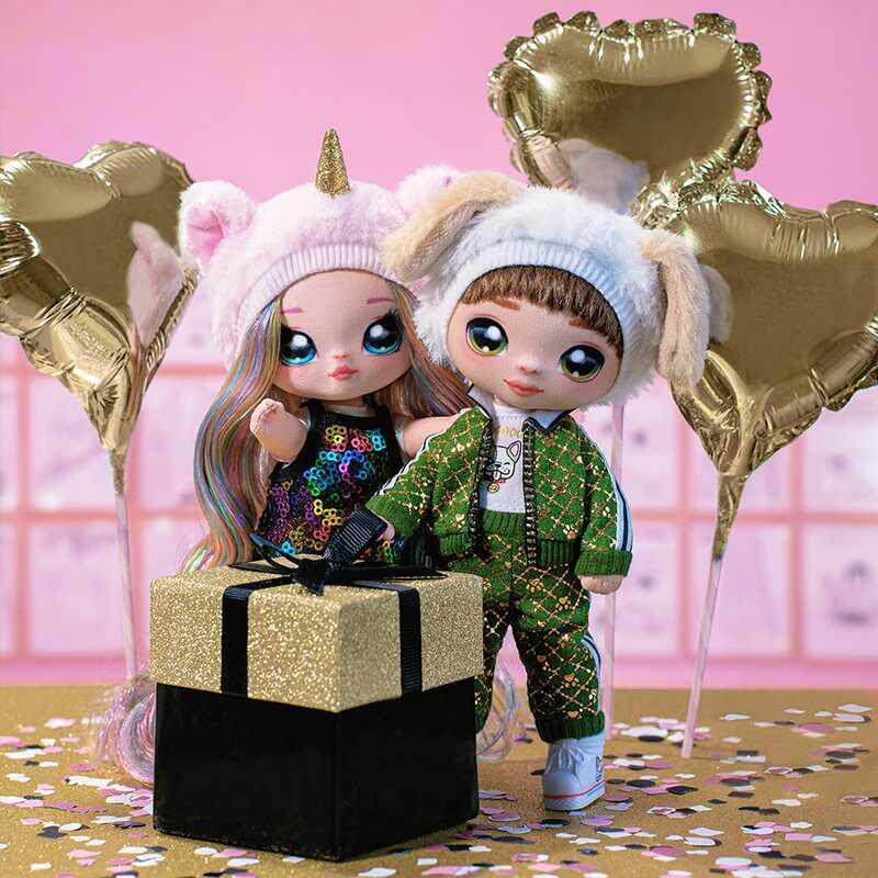 娜娜知乐nanana惊喜布偶娃娃diy长发玩偶女孩娃娃