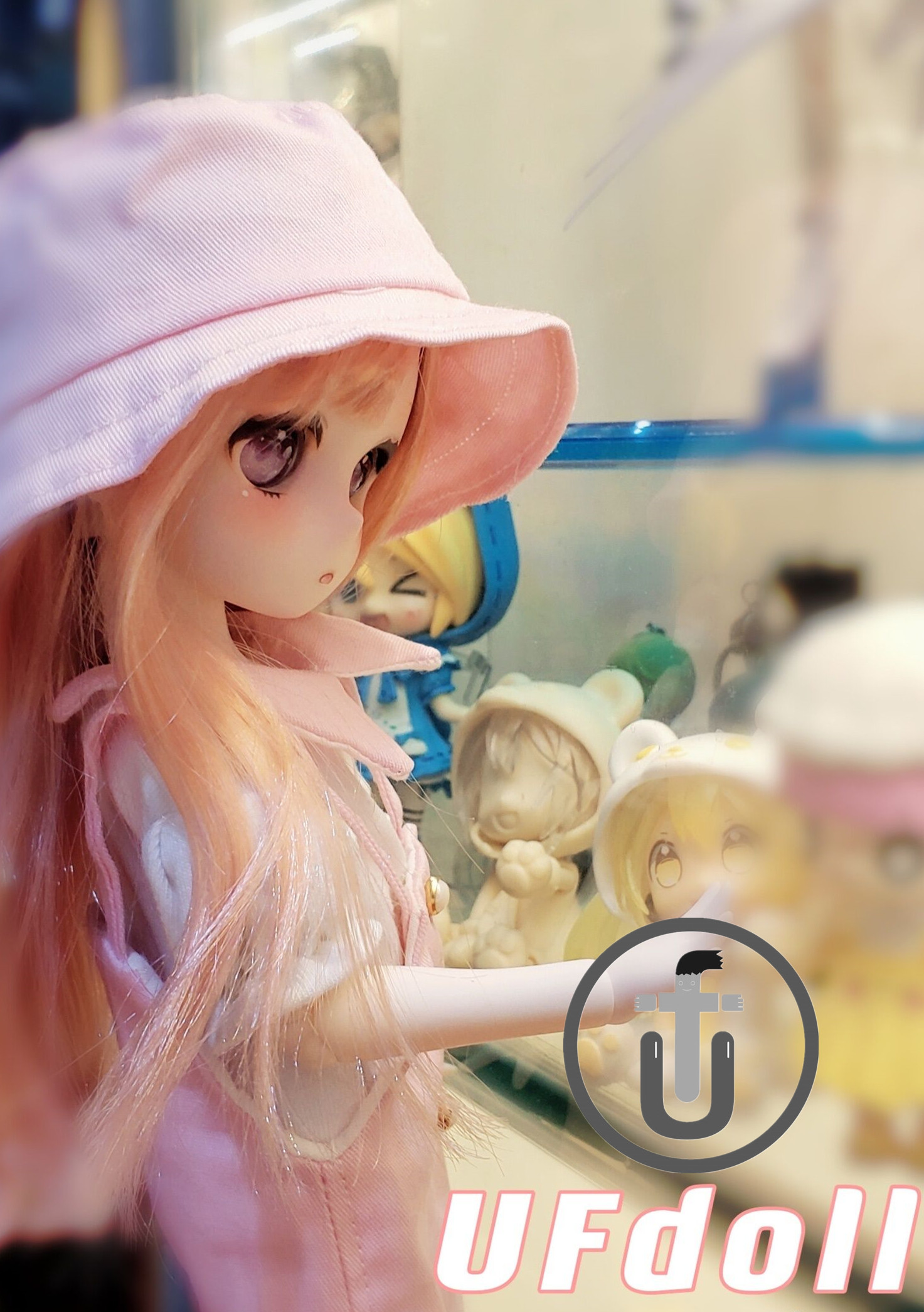 现货ufdoll6bjd女娃莓莓塑胶胶体原创正版sdbjd娃娃