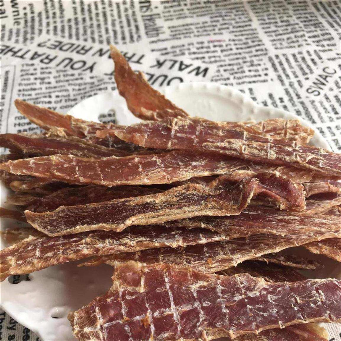 日本整片鸭胸肉块鸭肉肉干出口加拿大750克包邮狗零食