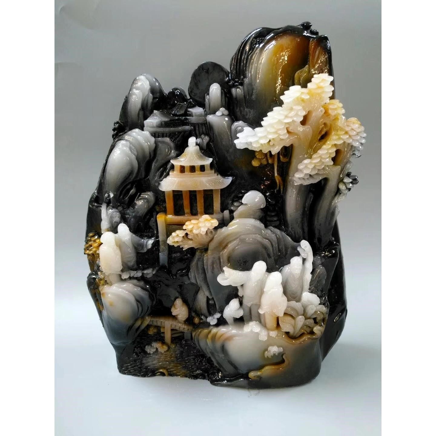 玉石奇石天然原石珠宝寿山山石玉雕南阳独山摆件