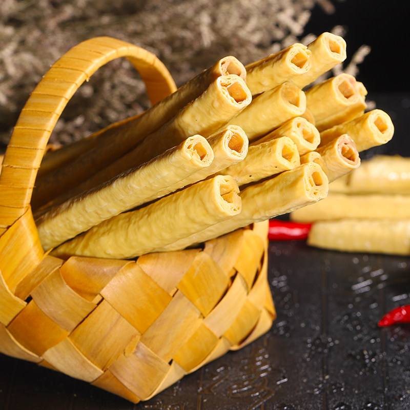 豆棒二嫂农家自制手工豆棍豆杆豆筋500g豆笋豆腐皮