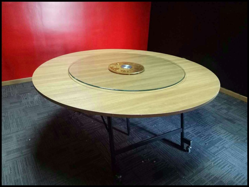 圆桌转盘北京钢化玻璃1米-1.6米餐桌转心转转盘