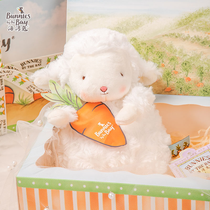 海湾兔bunnies by the bay小羊公仔衣服毛绒玩具送女生日礼物玩偶