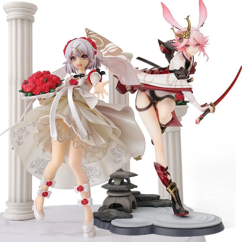 崩坏三旗旗袍八重樱德丽莎丽塔雷电芽衣手办模型手办