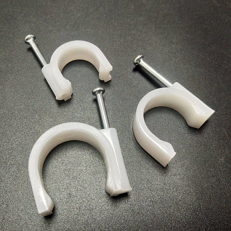 特种管卡4分3分卡扣塑料钢钉pvc边卡卡子其它紧固件