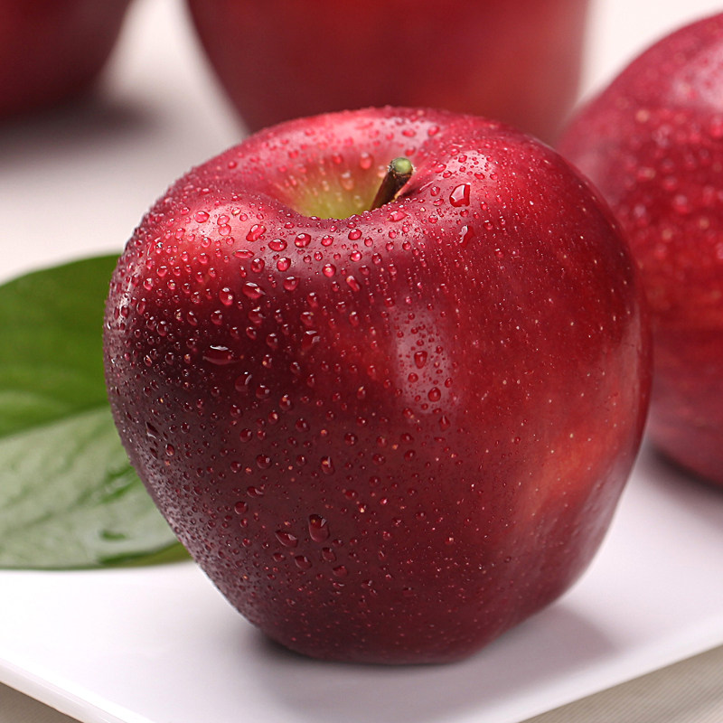 甘肃礼县元帅花牛苹果原产地新鲜水果5斤苹果