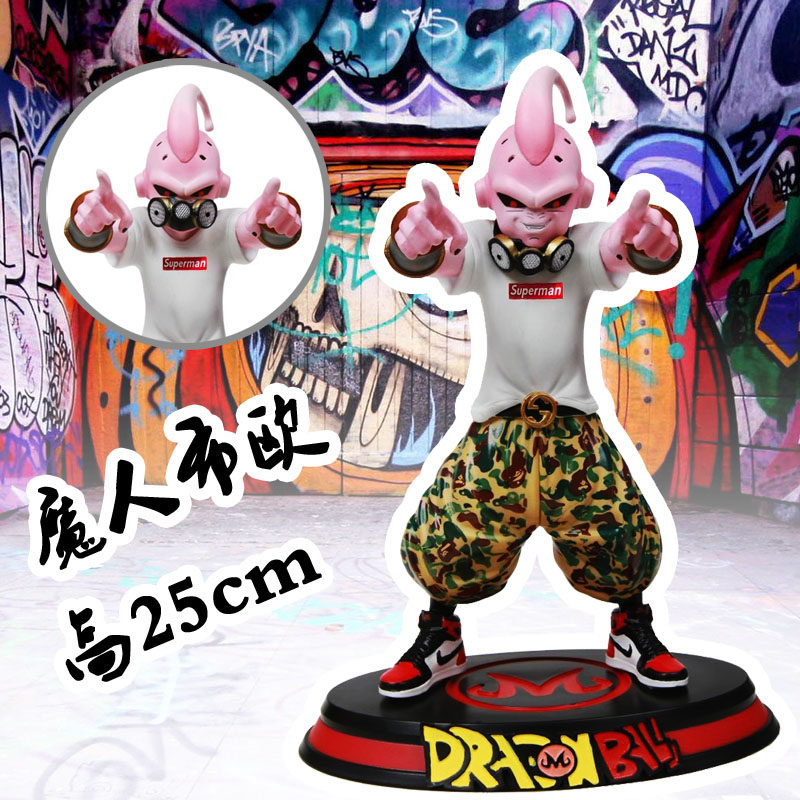 布欧七龙珠手办gk潮牌魔人普乌街头潮服潮流手办