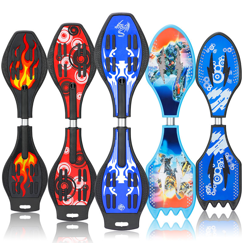 游龙两轮双轮儿童岁以上摇摆滑板活力板蛇滑板车滑板