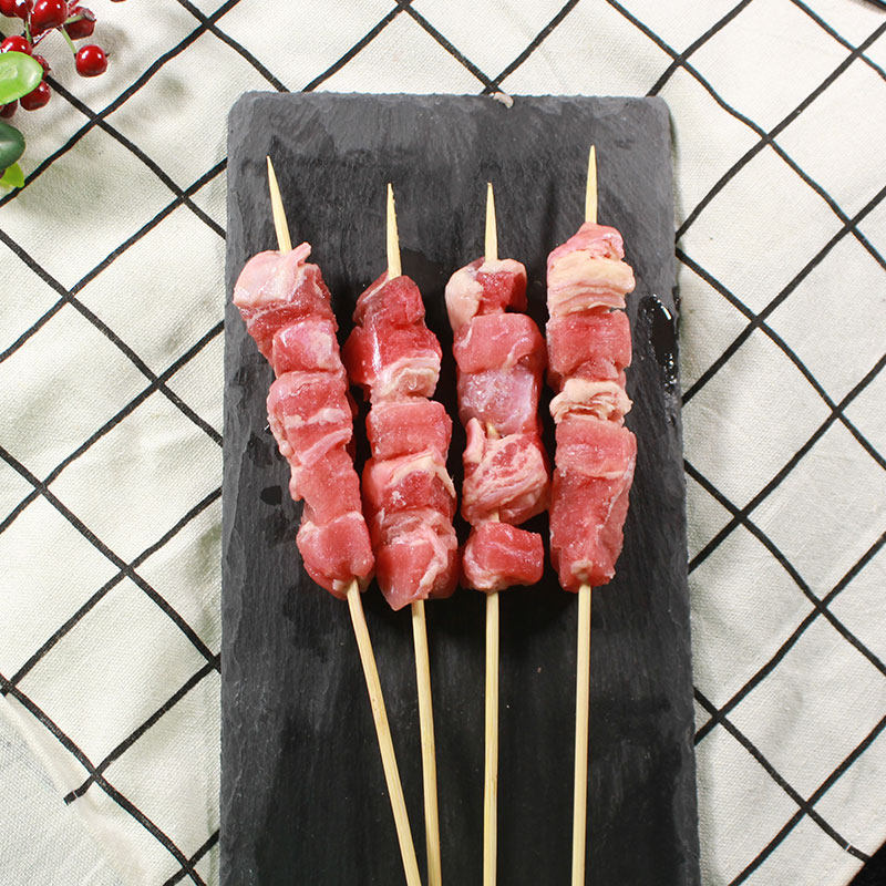 99元任选4件顺鑫鑫源生鲜内蒙古原切牛腩串180g牛腩