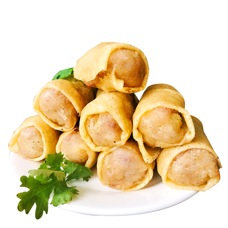 闽南特产芋卷泉州西街芋头油炸芋泥卷芋茸卷10条包装速食菜