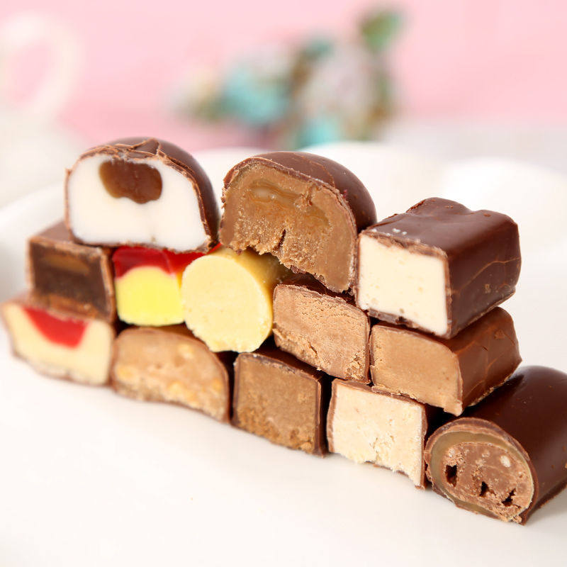 俄罗斯原装进口混合糖糖糖果巧克力松露水果软糖花生糖果