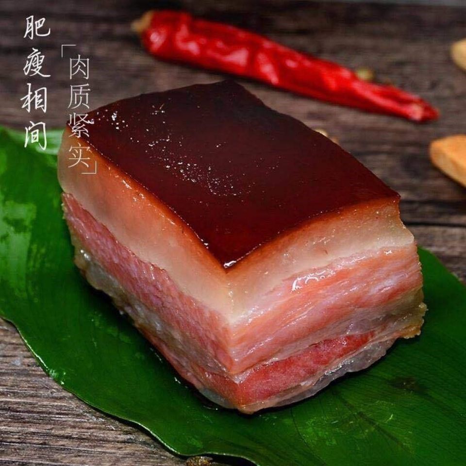农家自制烟熏腊肉五花正宗湖南特产咸肉湘西腊