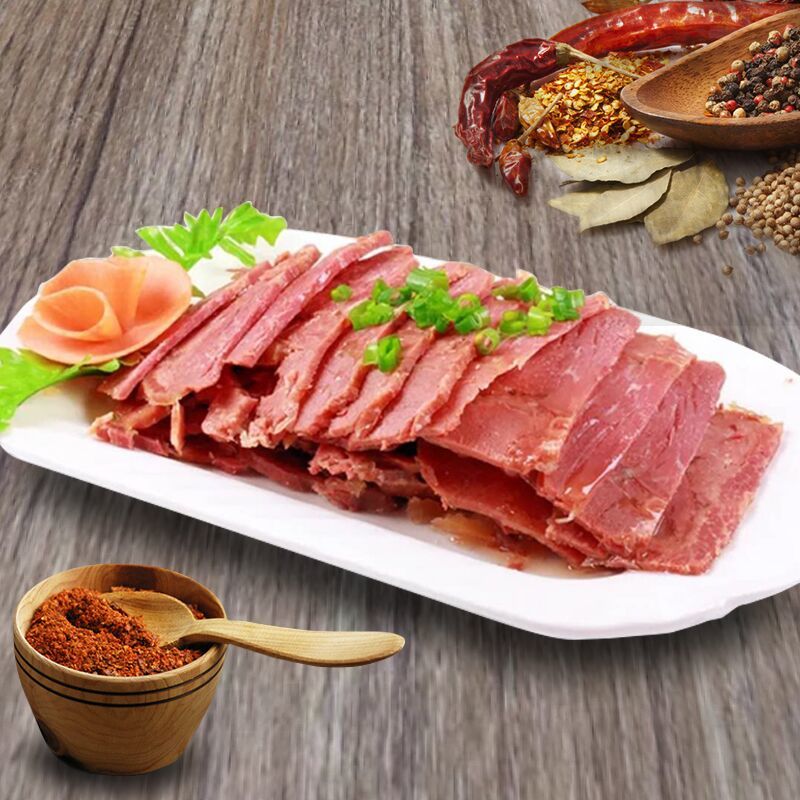 五香驴肉中华老字号平遥1斤卤驴开袋驴肉