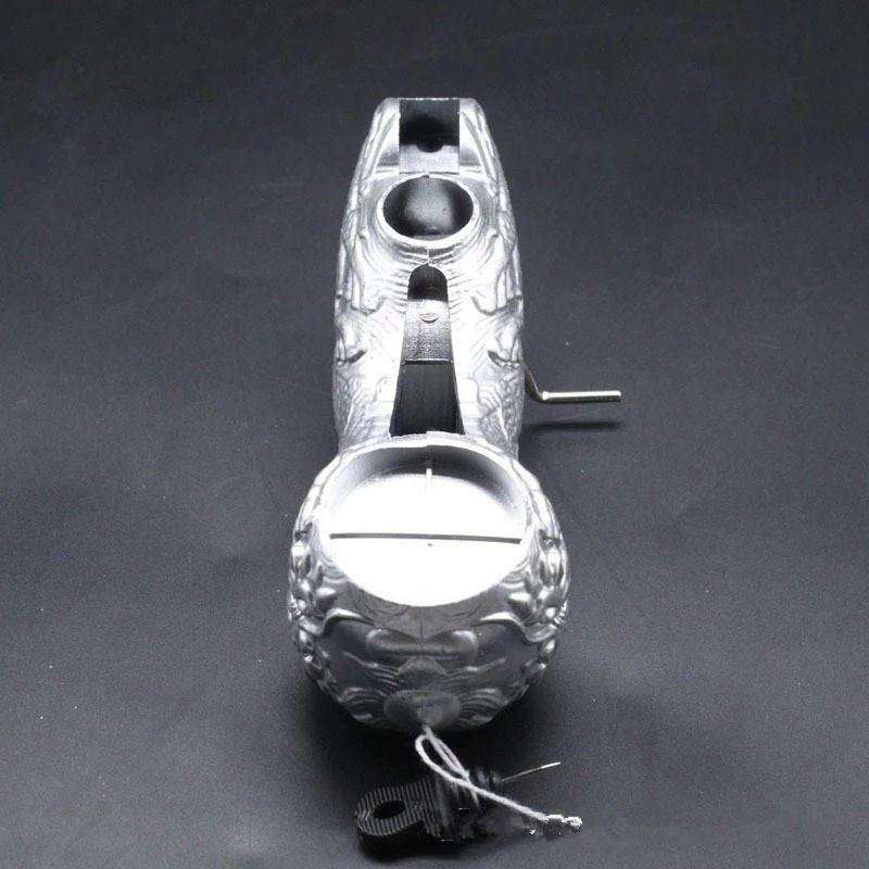 墨斗手摇线木工笔不锈钢具画合金动划专用自阡墨斗