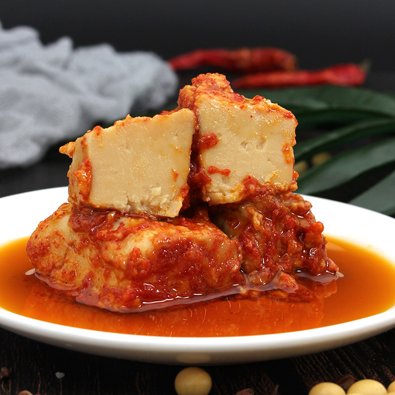 云南特产昆明七甸腐乳红油臭豆腐豆腐乳香辣豆腐豆腐乳