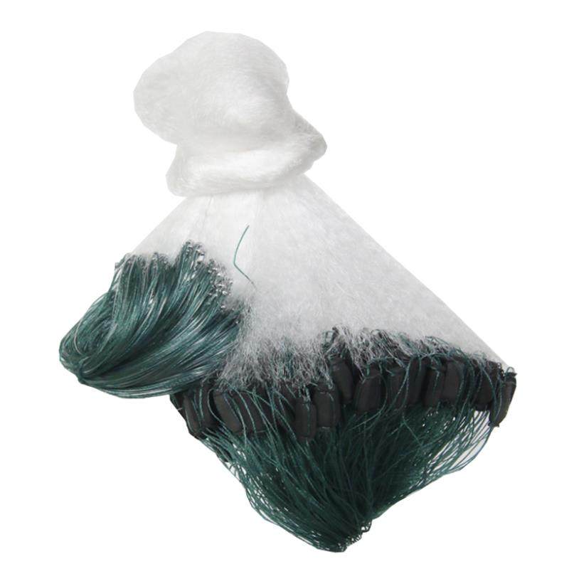 渔网浮网一层餐条丝网半指沾捕单层小鱼鱼网鱼网