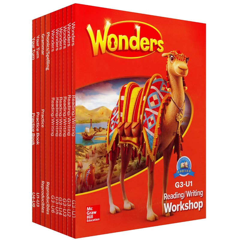 点读版wonders加州教材gk123456精读泛读麦芽小达人点读笔点读机