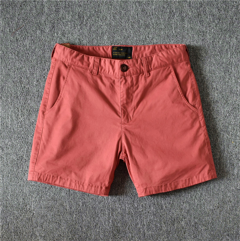 潮牌纯棉弹力休闲短裤男2022夏季潮流百搭运动直筒三分四分超短裤