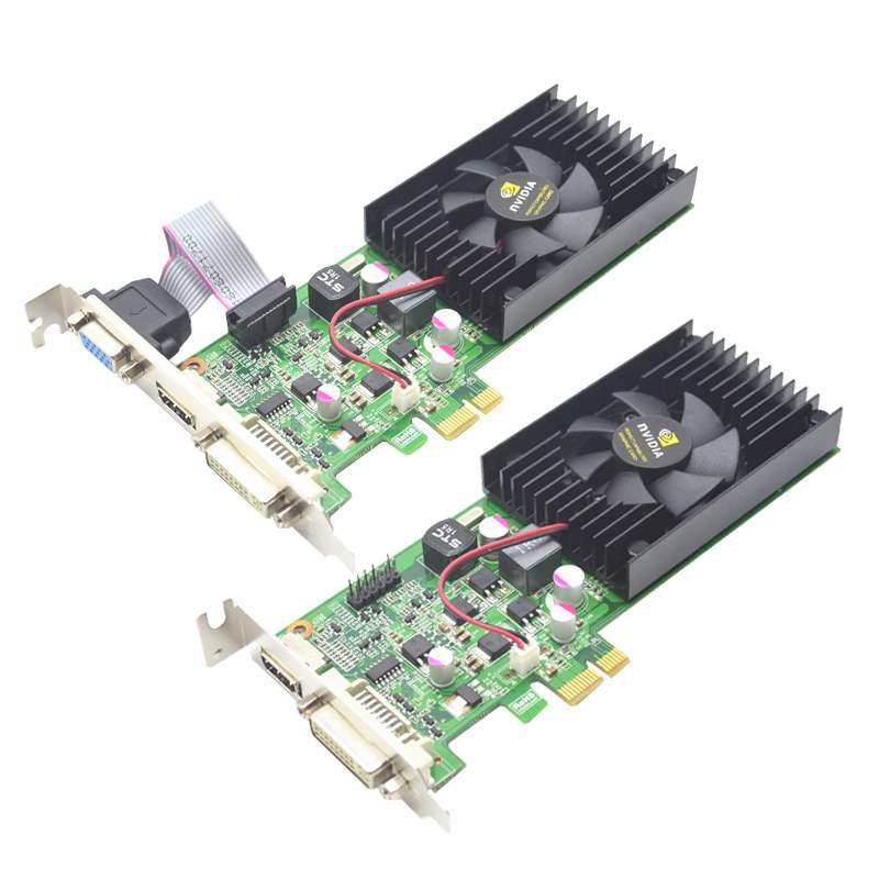 pciex1pcie插槽两路输出工业工控机2u1u服务器显卡