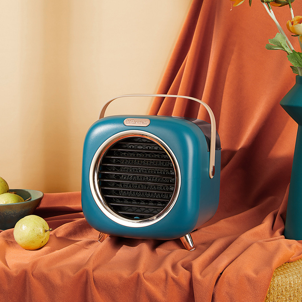 暖风机小熊无雾加湿取暖器家用节能电暖器办公室速热暖风机